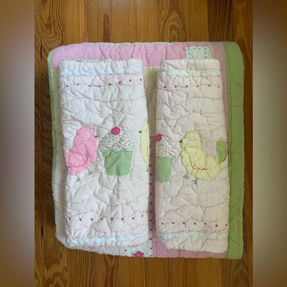 Pottery Barn Kids Quilt and Pillowshams